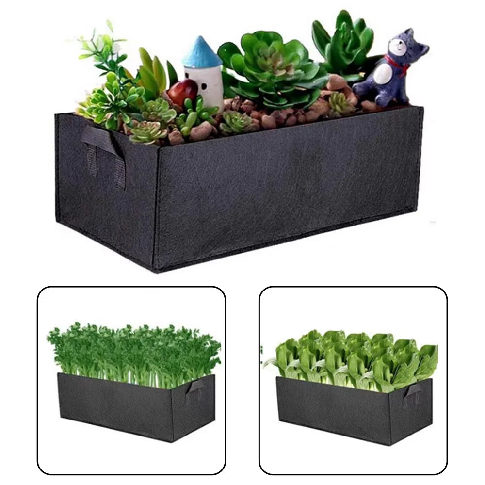 Sacs de culture en feutre – potager
