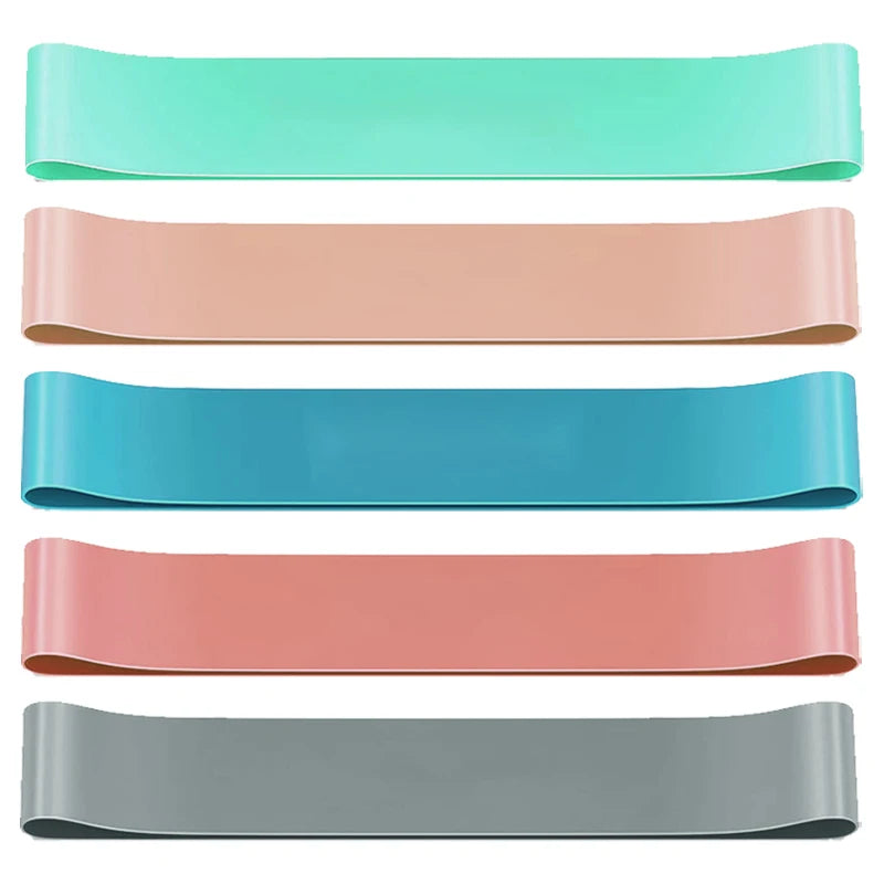 Bandes de résistance élastiques – set fitness – lot de 5