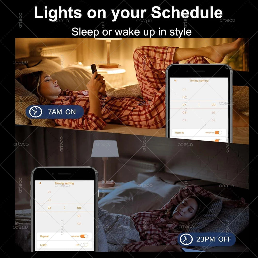 Ampoule connectée WiFi – RGB