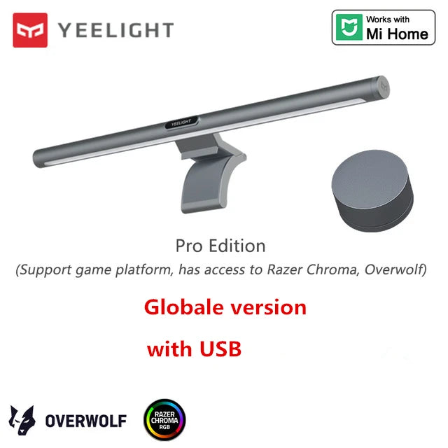 Barre lumineuse d'écran LED – sans reflet – RGB