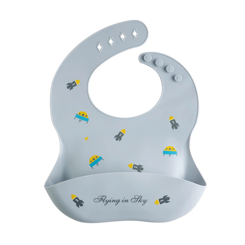 Set repas bébé en silicone – à ventouse