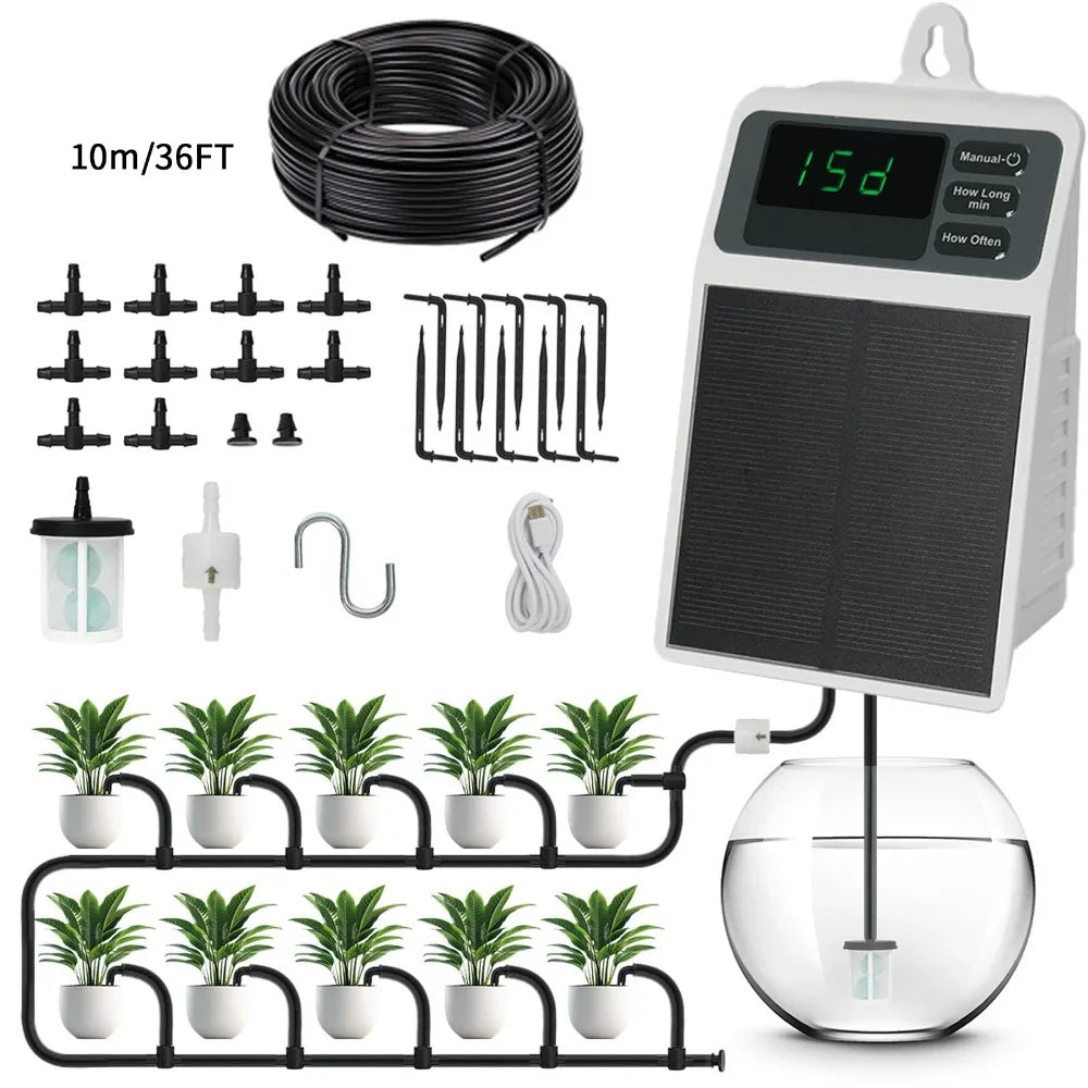 Kit d'arrosage goutte-à-goutte automatique