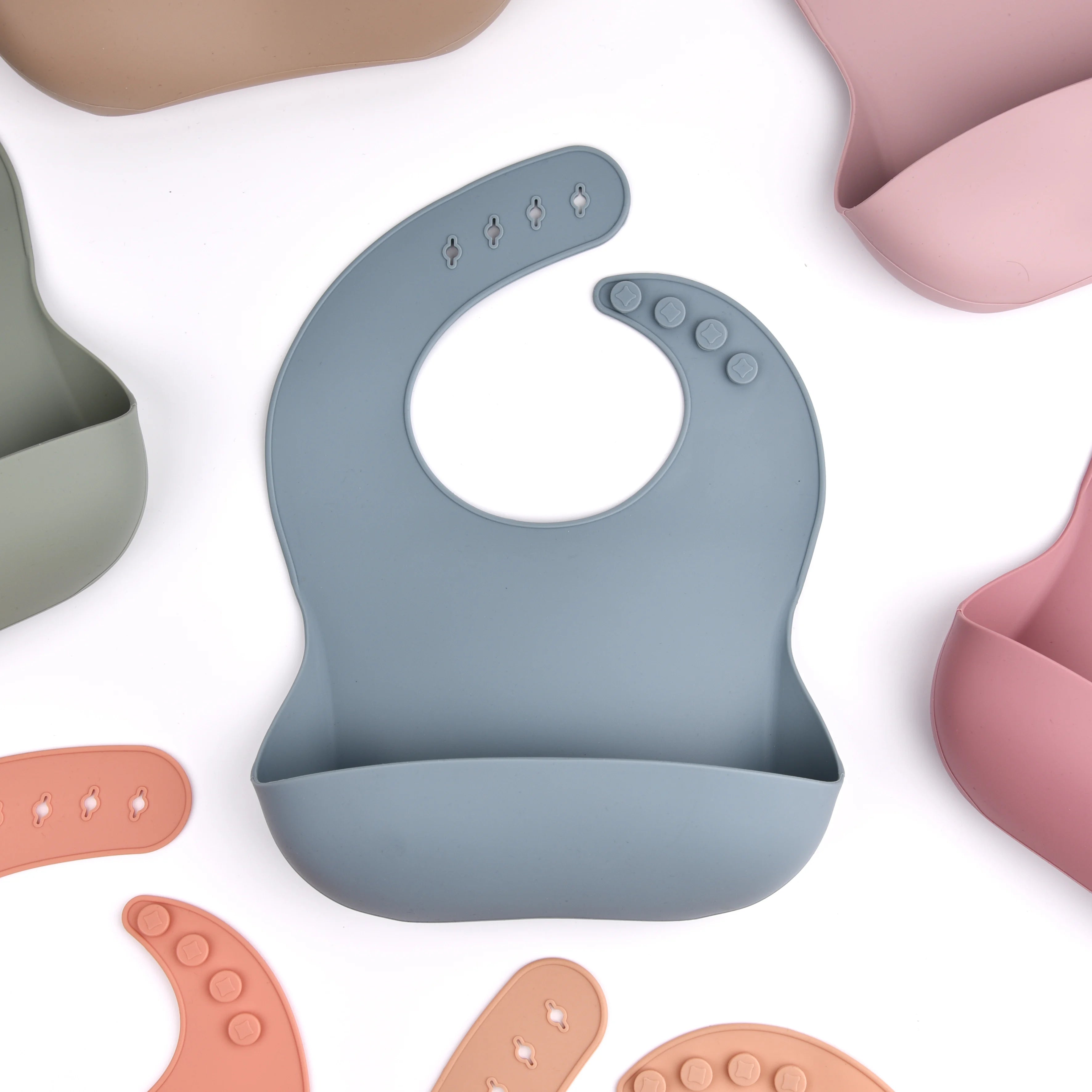 Set repas bébé en silicone – à ventouse