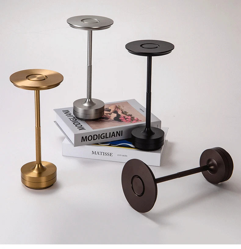 Lampe de table LED sans fil rechargeable – veilleuse tactile rechargeable