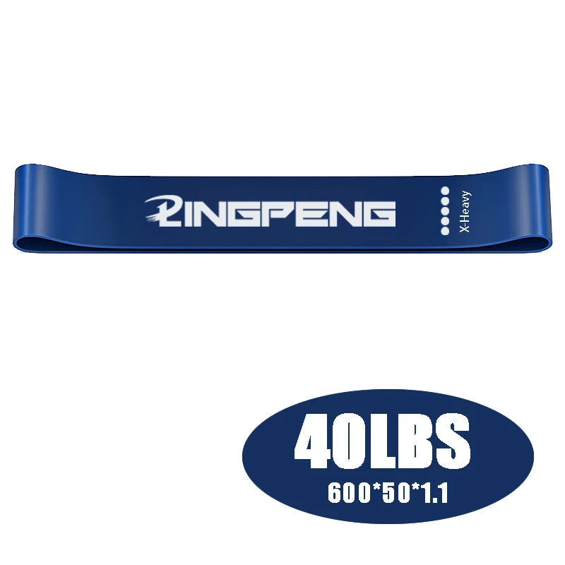 Bandes de résistance élastiques – set fitness – lot de 5