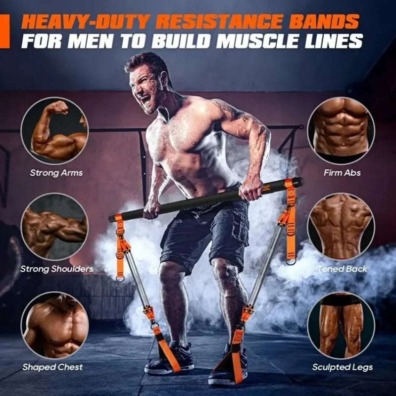 Bandes de résistance élastiques – set fitness