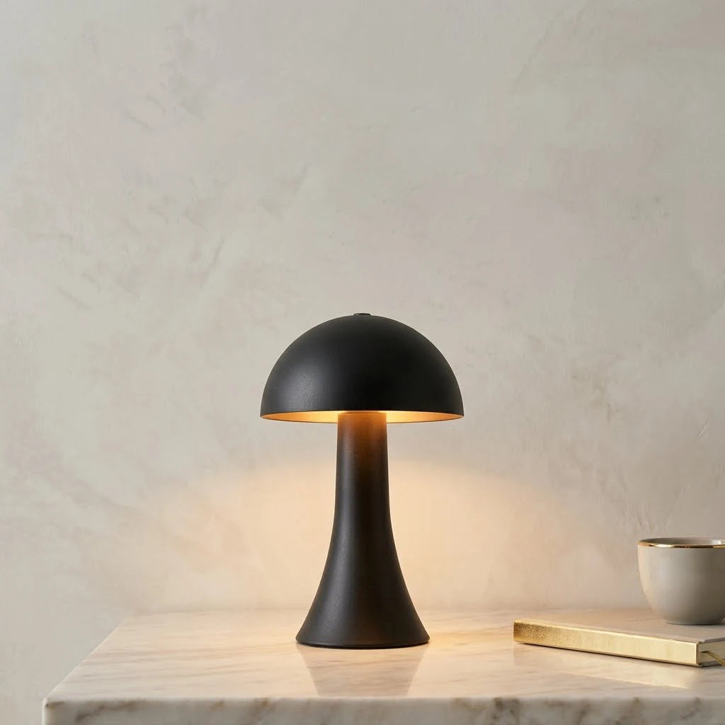 Lampe champignon LED sans fil – lampe de chevet tactile