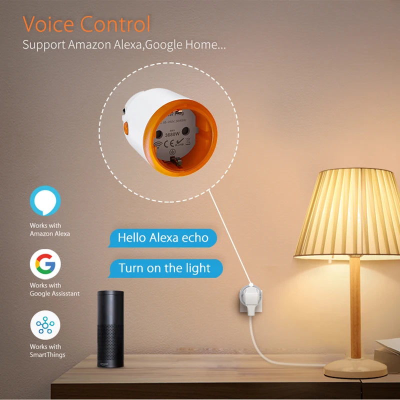Prise connectée WiFi – suivi de consommation – télécommande