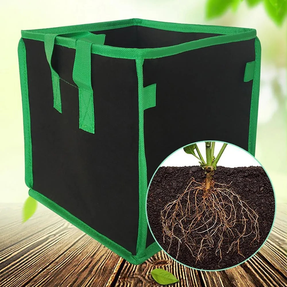 Sacs de culture en feutre – potager