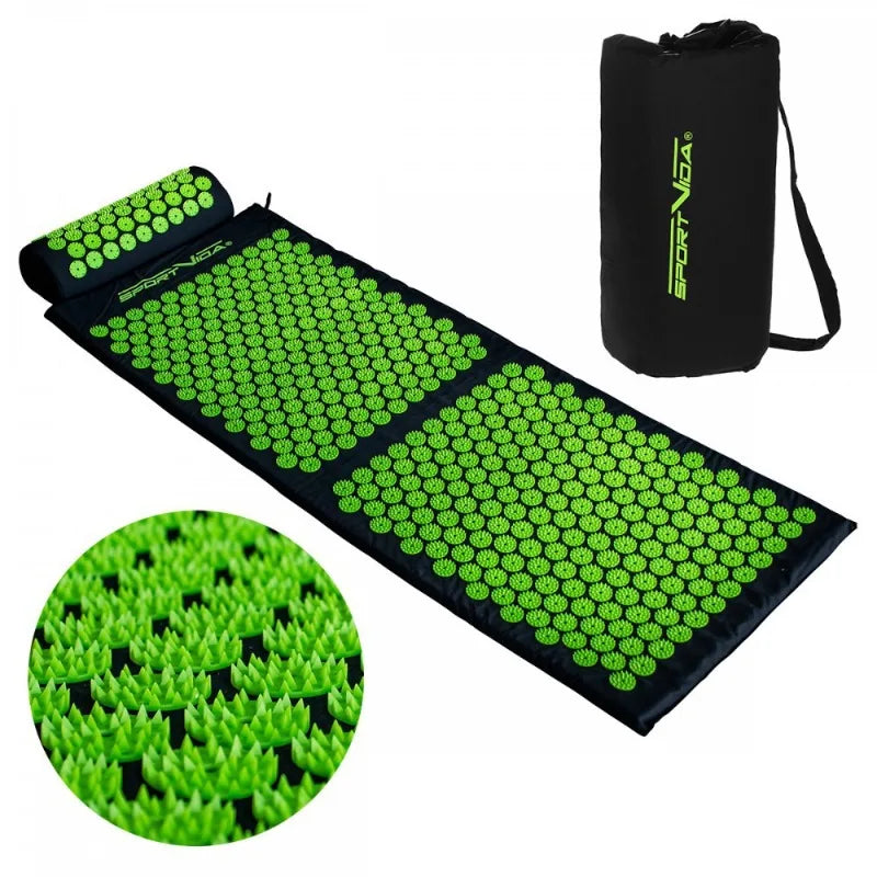 Tapis d'acupression + coussin – rituel détente