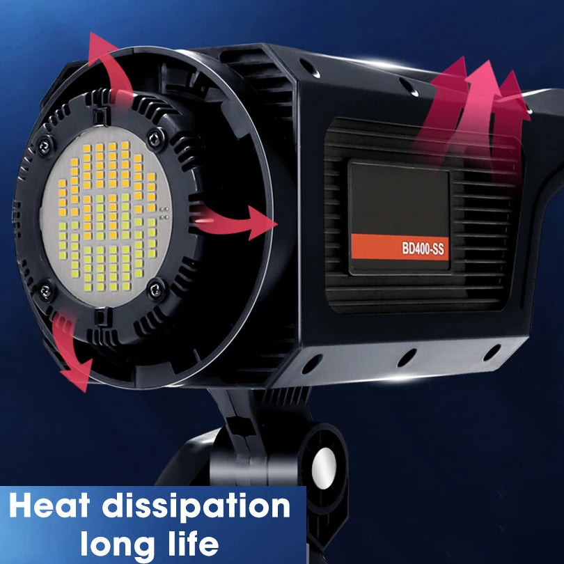 Kit d'éclairage studio LED – photo & vidéo – 3 couleurs
