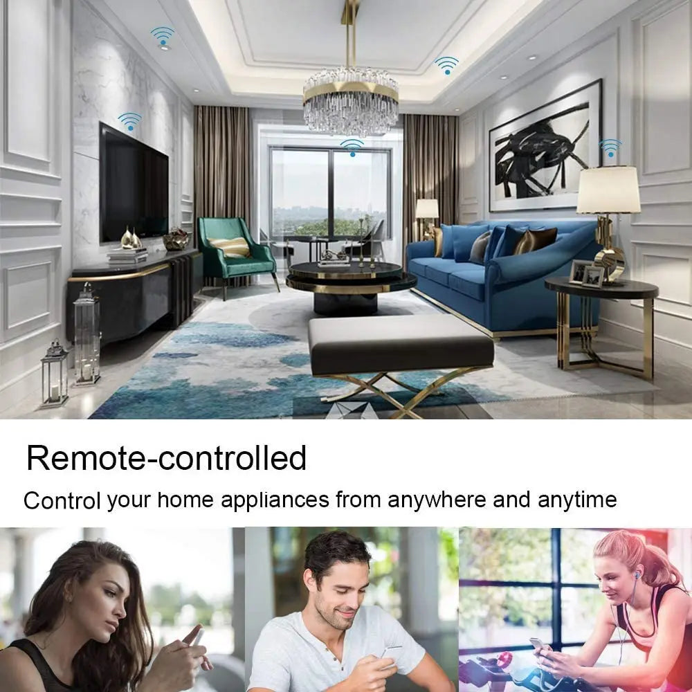 Prise connectée WiFi – suivi de consommation – télécommande
