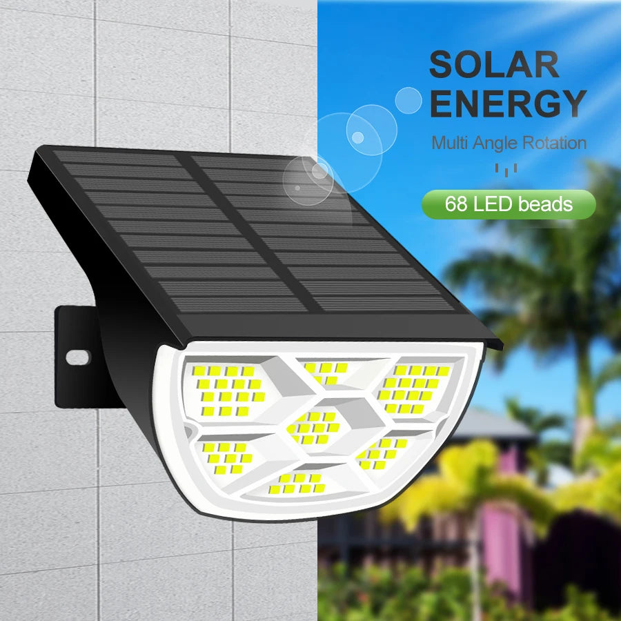 Éclairage solaire de jardin – étanche & sans fil