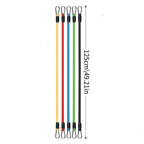 Bandes de résistance élastiques – set fitness – lot de 11