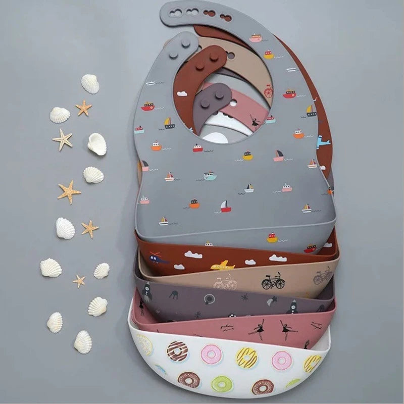 Set repas bébé en silicone – à ventouse