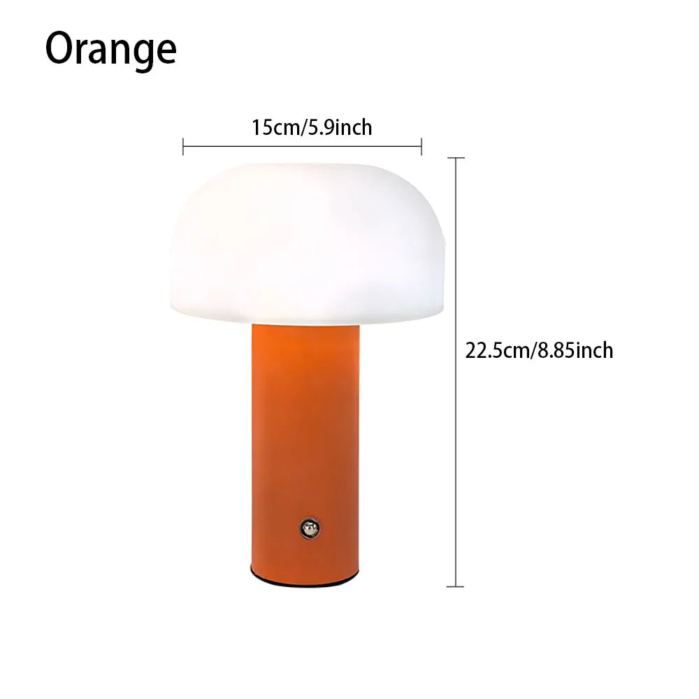 Lampe champignon LED 3 couleurs – lampe d'ambiance rechargeable