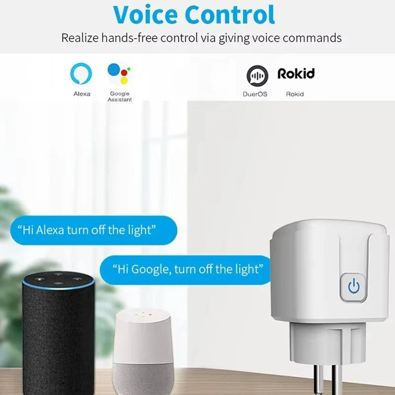 Prise connectée WiFi – suivi de consommation