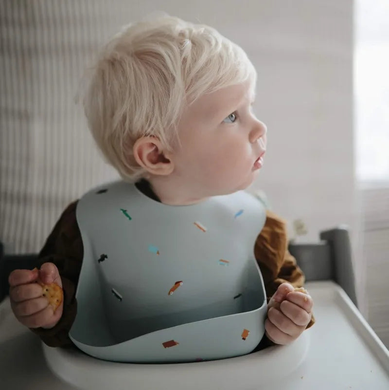 Set repas bébé en silicone – à ventouse