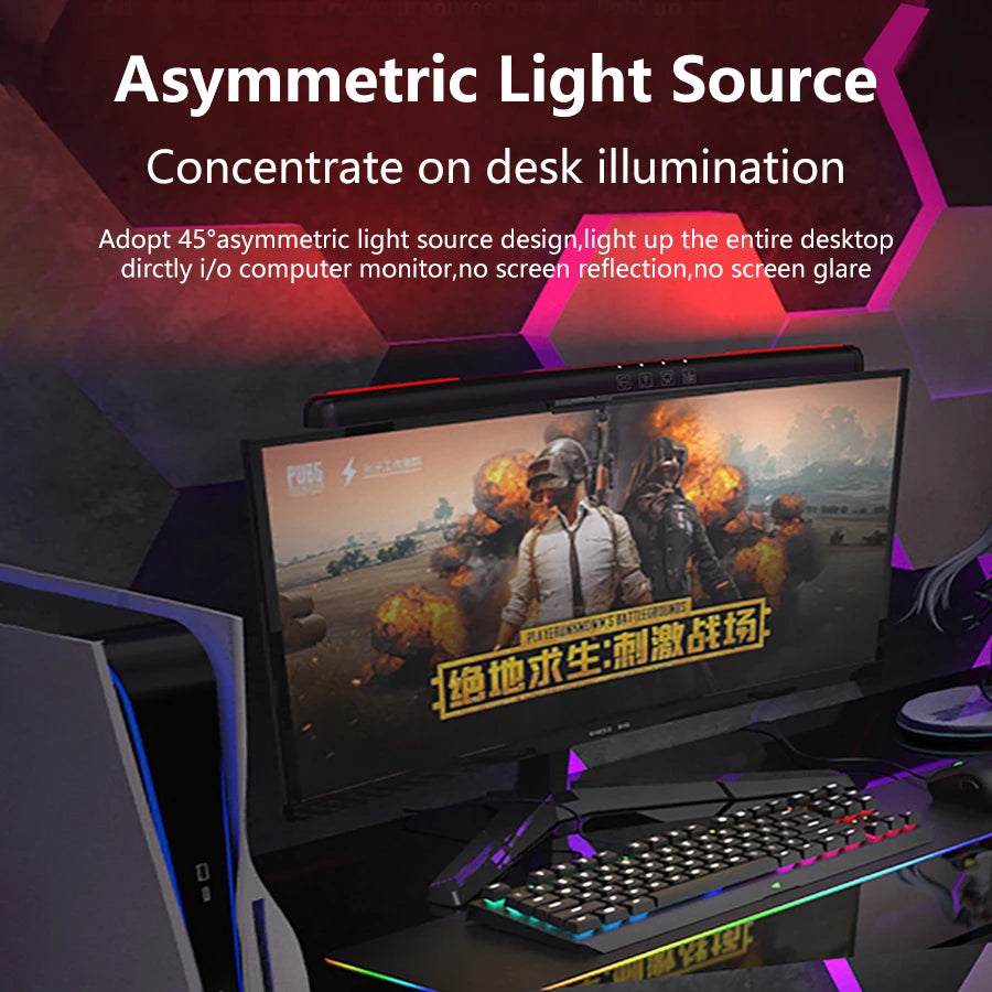 Barre lumineuse d'écran LED – sans reflet – RGB