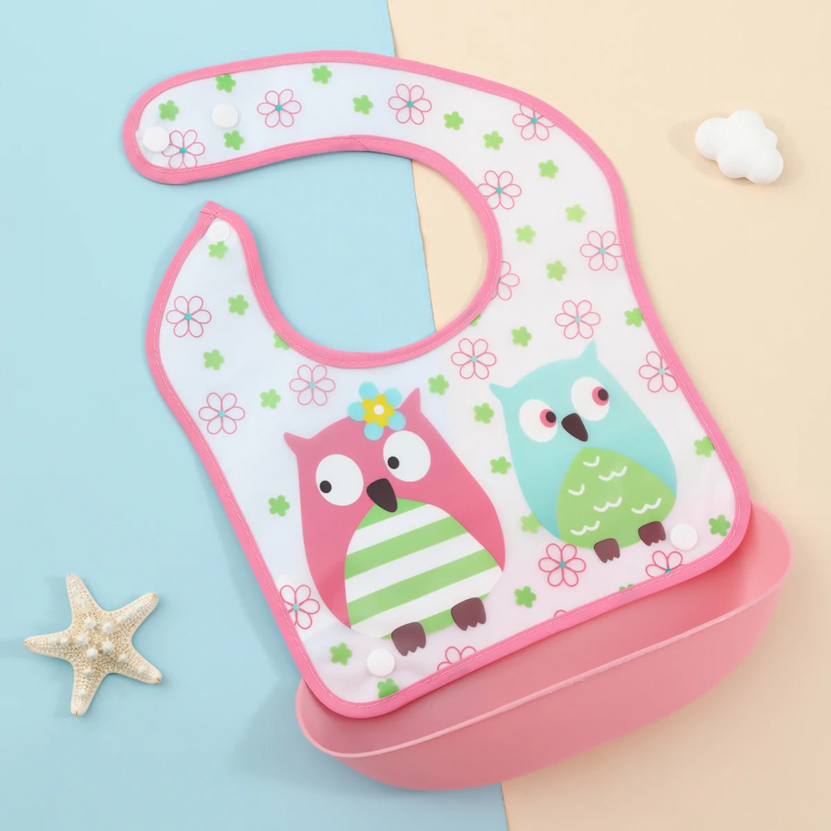 Set repas bébé en silicone – à ventouse