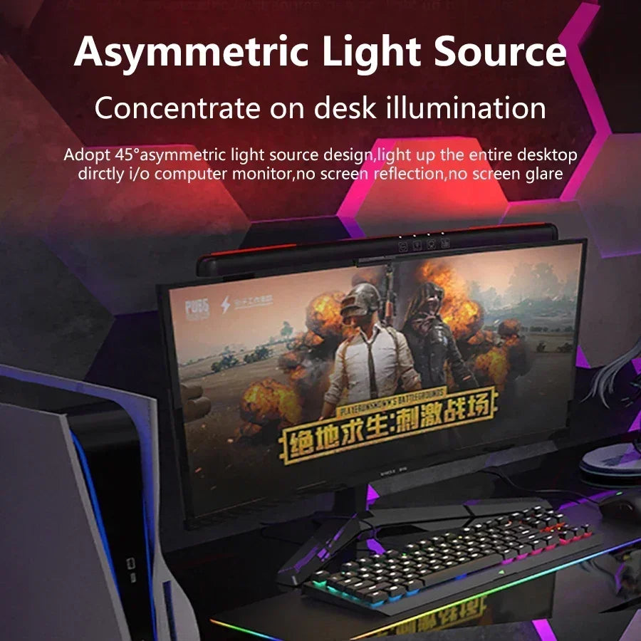 Barre lumineuse d'écran LED – sans reflet – RGB