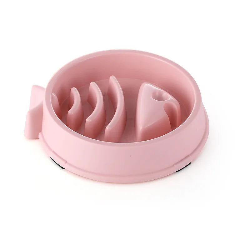 Gamelle anti-glouton pour chien & chat