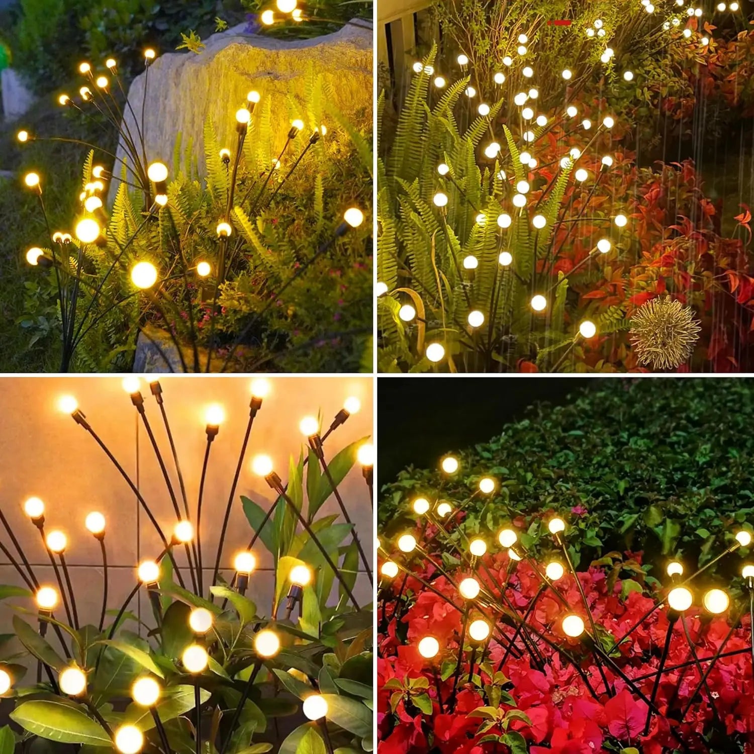 Éclairage solaire de jardin – étanche & sans fil