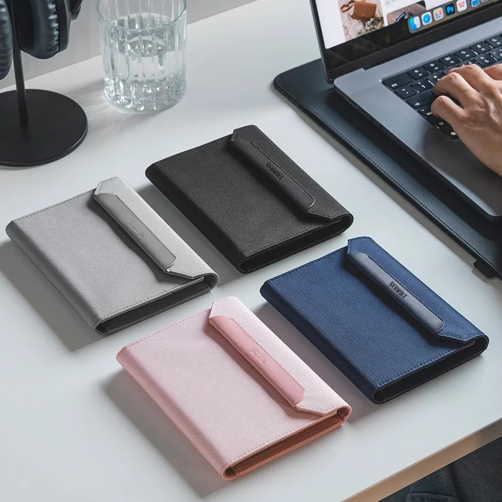 Pochette passeport anti-RFID – tour de cou