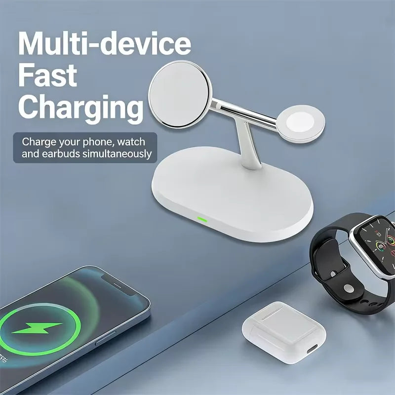 Station de charge sans fil 3-en-1