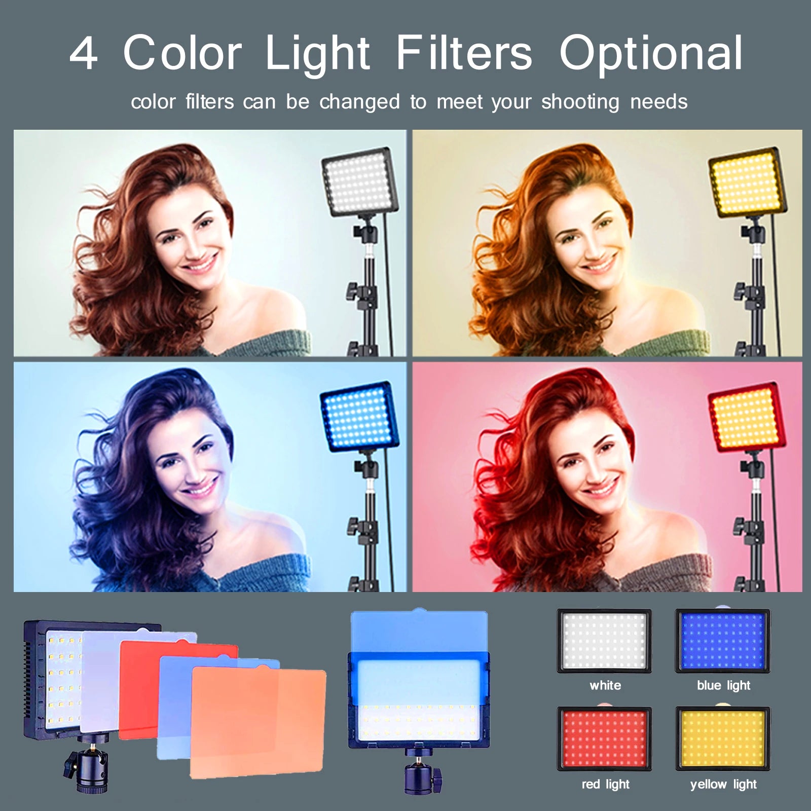 Kit d'éclairage studio LED – photo & vidéo – RGB