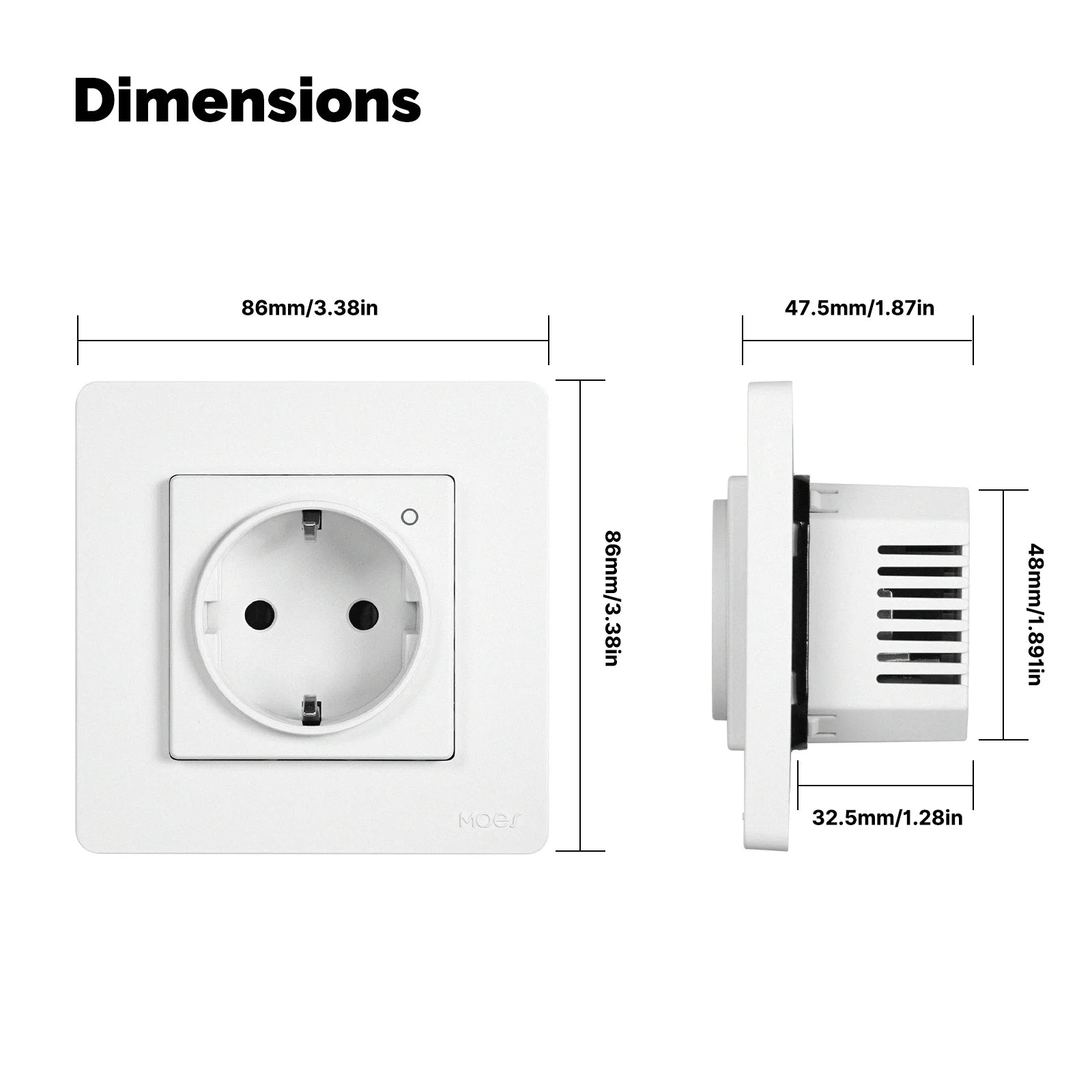 Prise connectée WiFi – suivi de consommation – télécommande