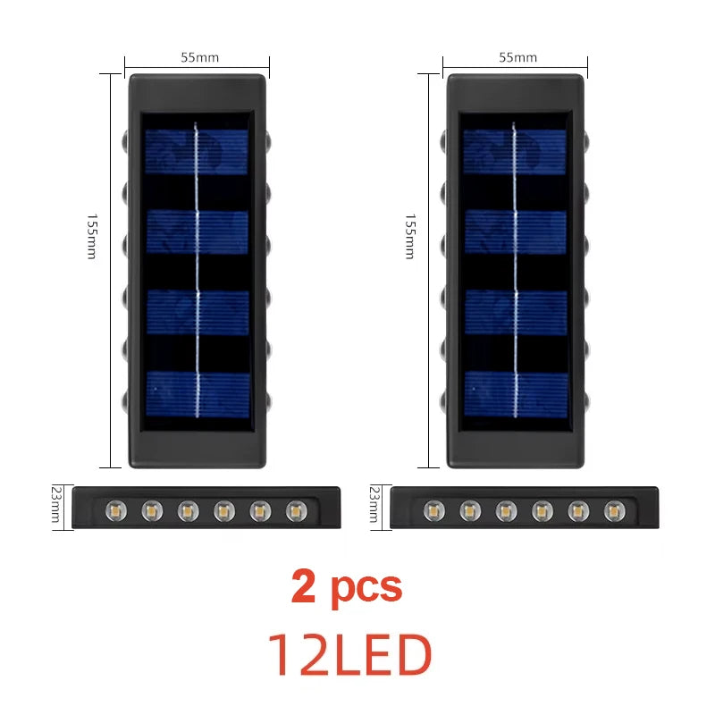 Éclairage solaire de jardin – étanche & sans fil