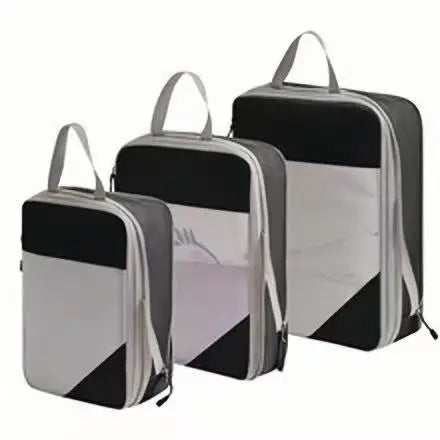 Cubes de rangement de voyage à compression – lot de 3