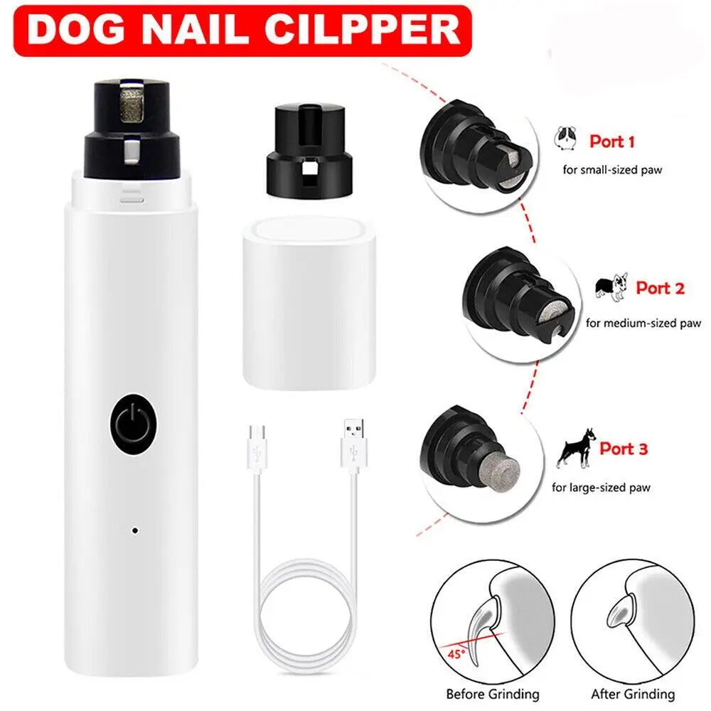 Coupe-griffes électrique pour chien & chat