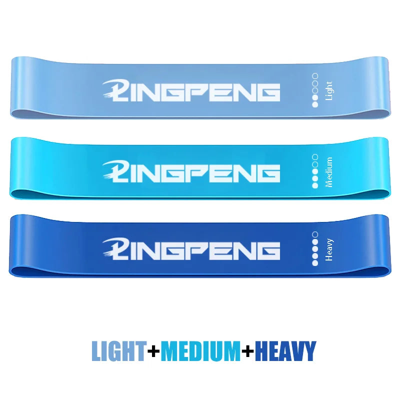 Bandes de résistance élastiques – set fitness – lot de 5