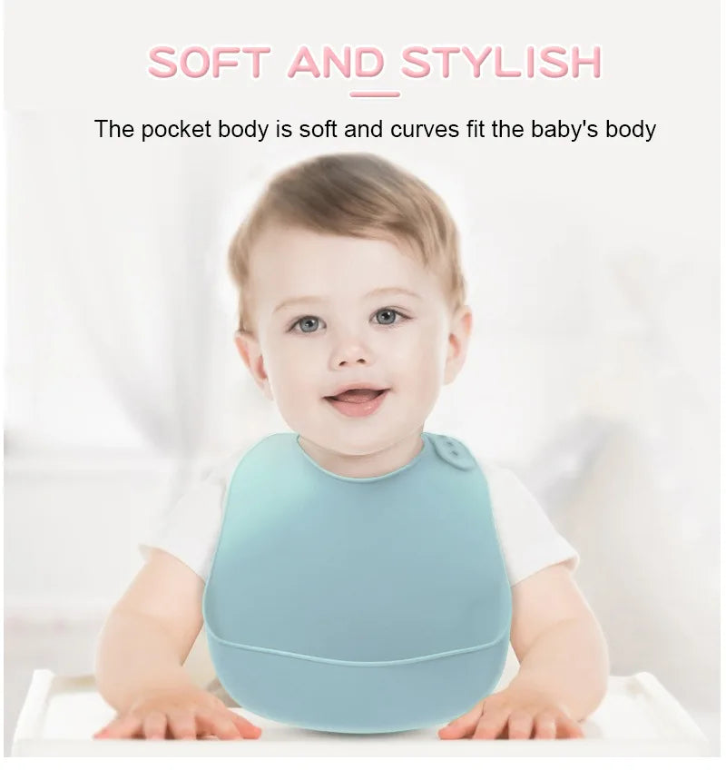 Set repas bébé en silicone – à ventouse