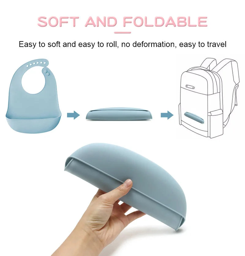 Set repas bébé en silicone – à ventouse