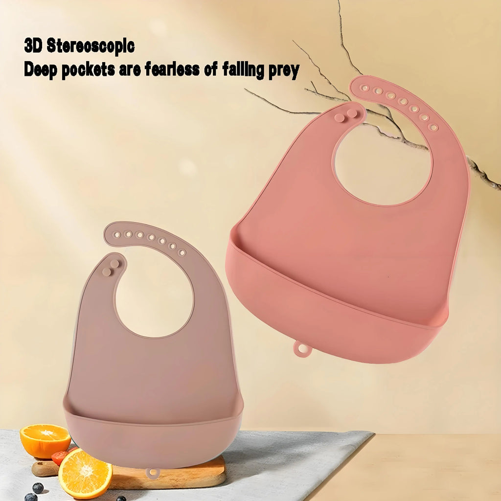 Set repas bébé en silicone – à ventouse
