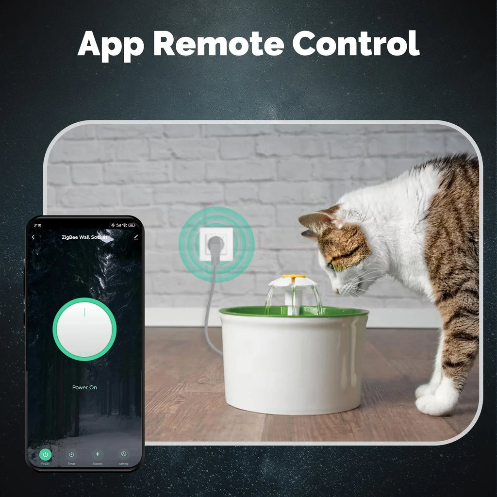 Prise connectée WiFi – suivi de consommation – télécommande