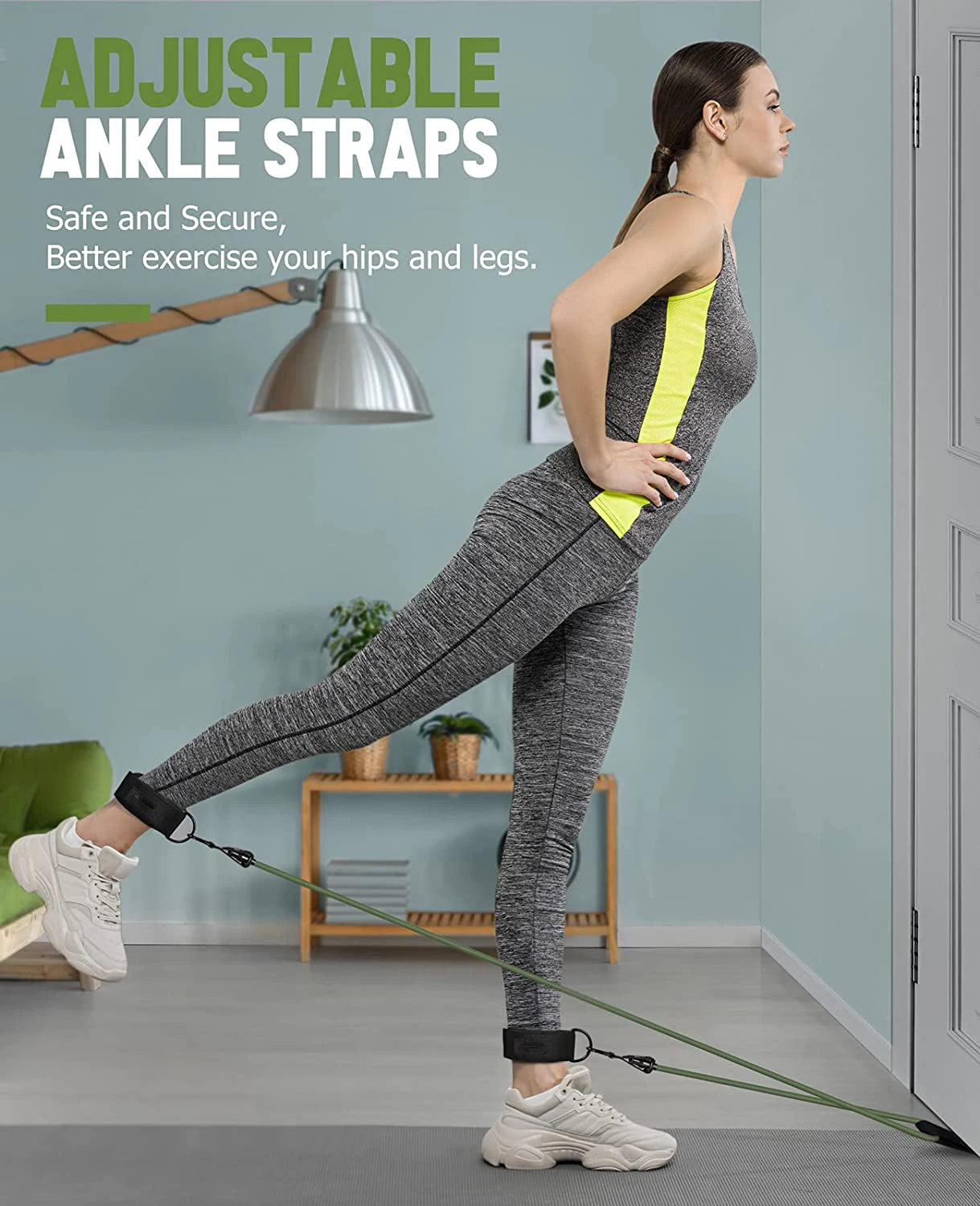 Bandes de résistance élastiques – set fitness