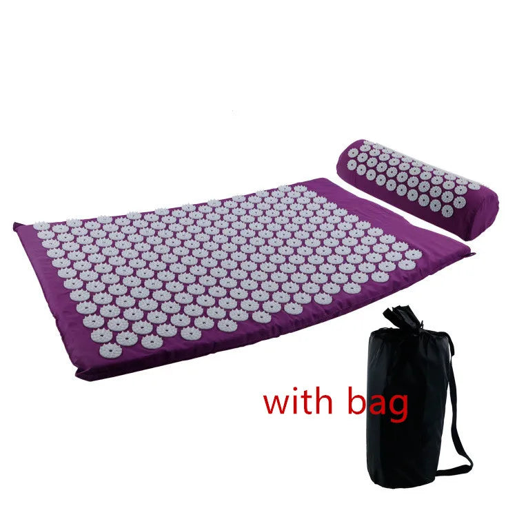 Tapis d'acupression + coussin – rituel détente