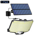 Éclairage solaire de jardin – étanche & sans fil – télécommande