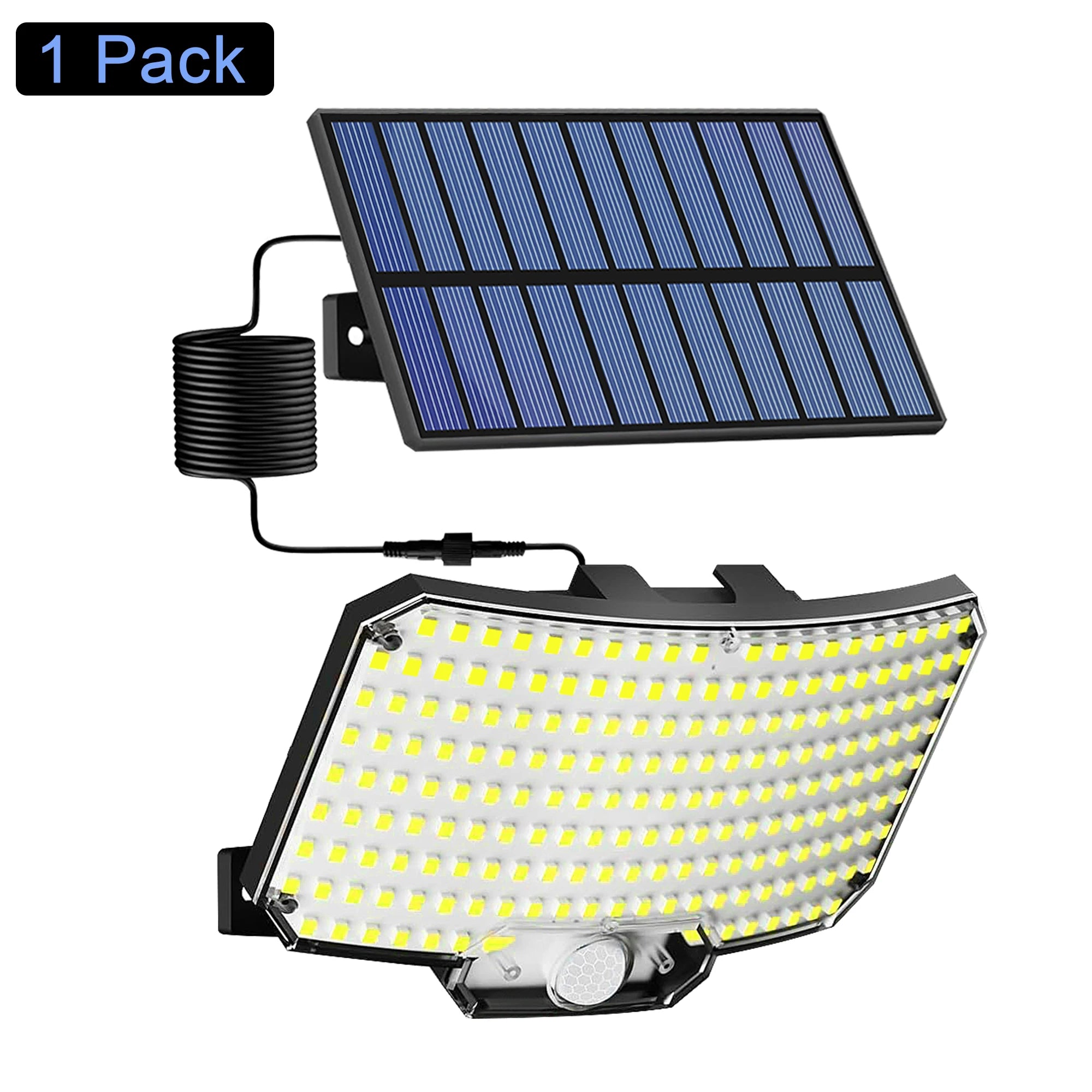 Éclairage solaire de jardin – étanche & sans fil – télécommande
