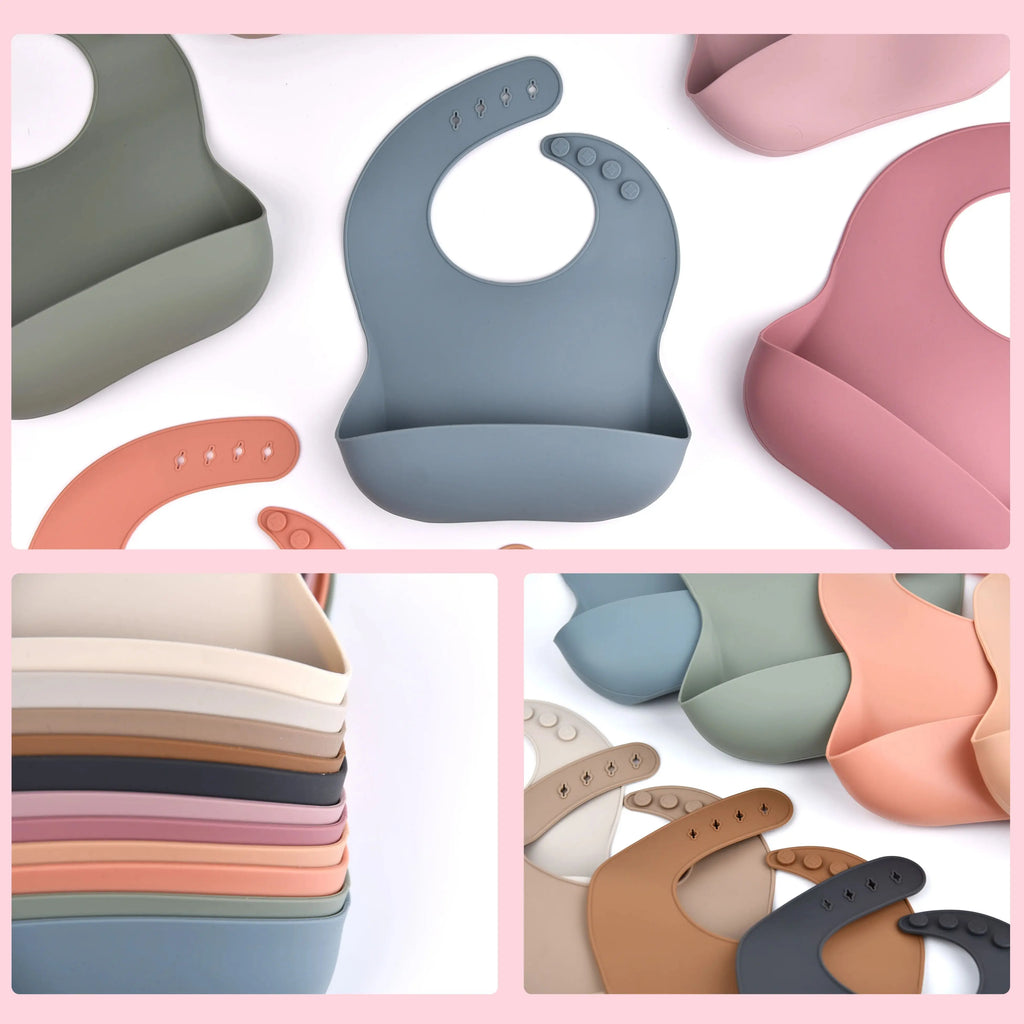 Set repas bébé en silicone – à ventouse
