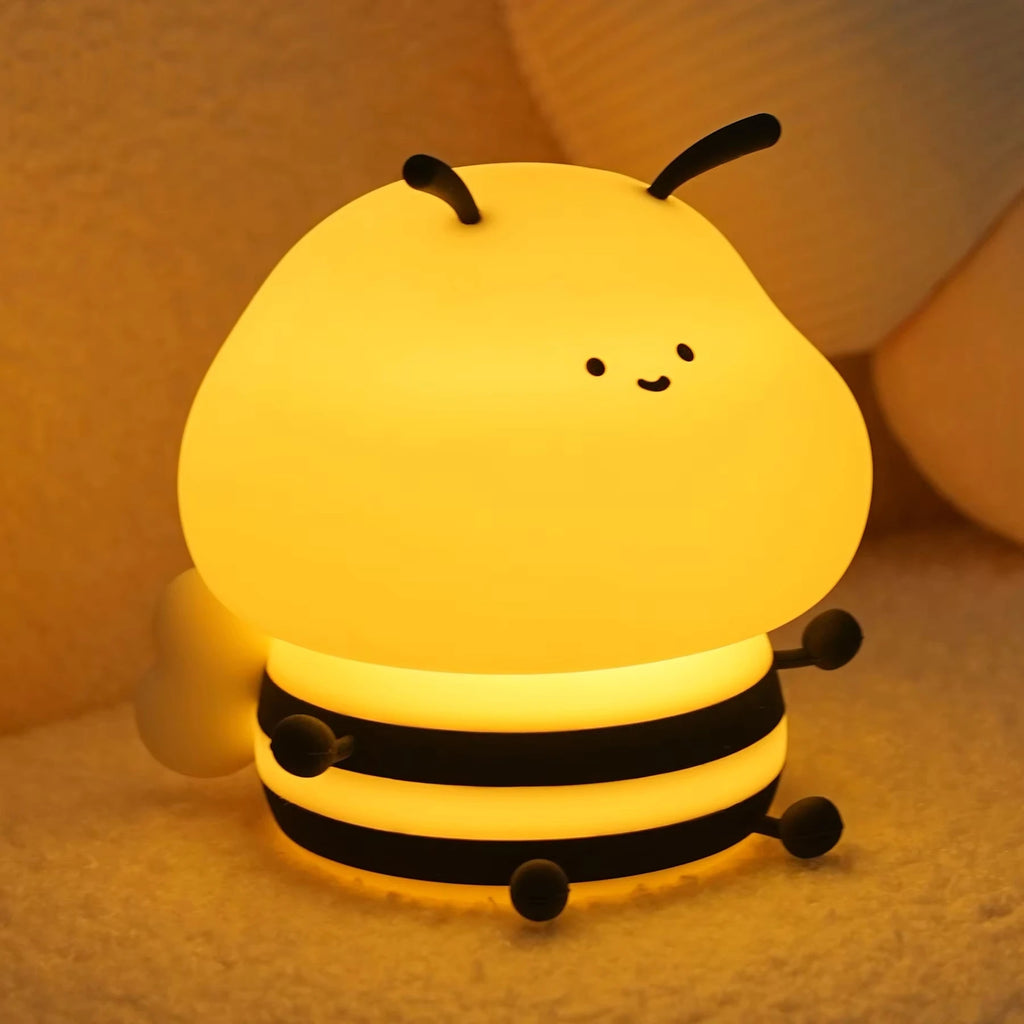 Veilleuse enfant en silicone – animal lumineux tactile