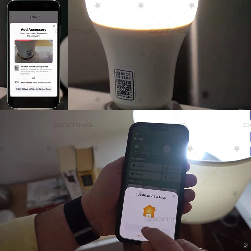 Ampoule connectée WiFi – RGB
