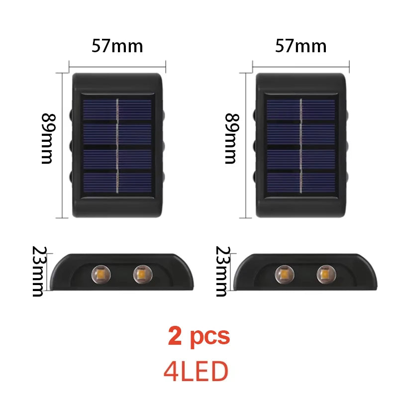 Éclairage solaire de jardin – étanche & sans fil