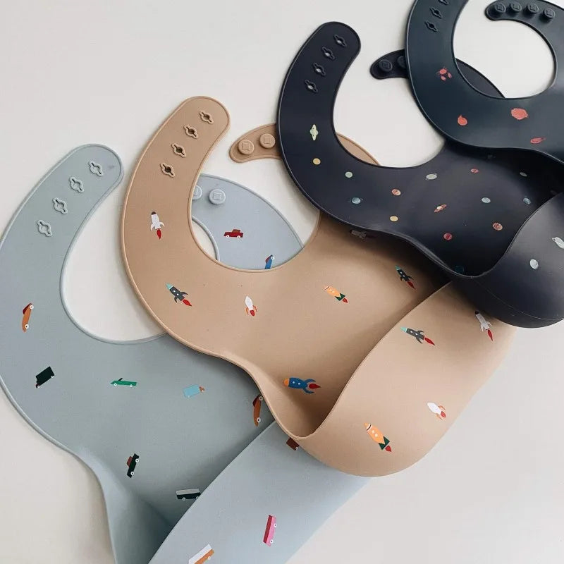 Set repas bébé en silicone – à ventouse
