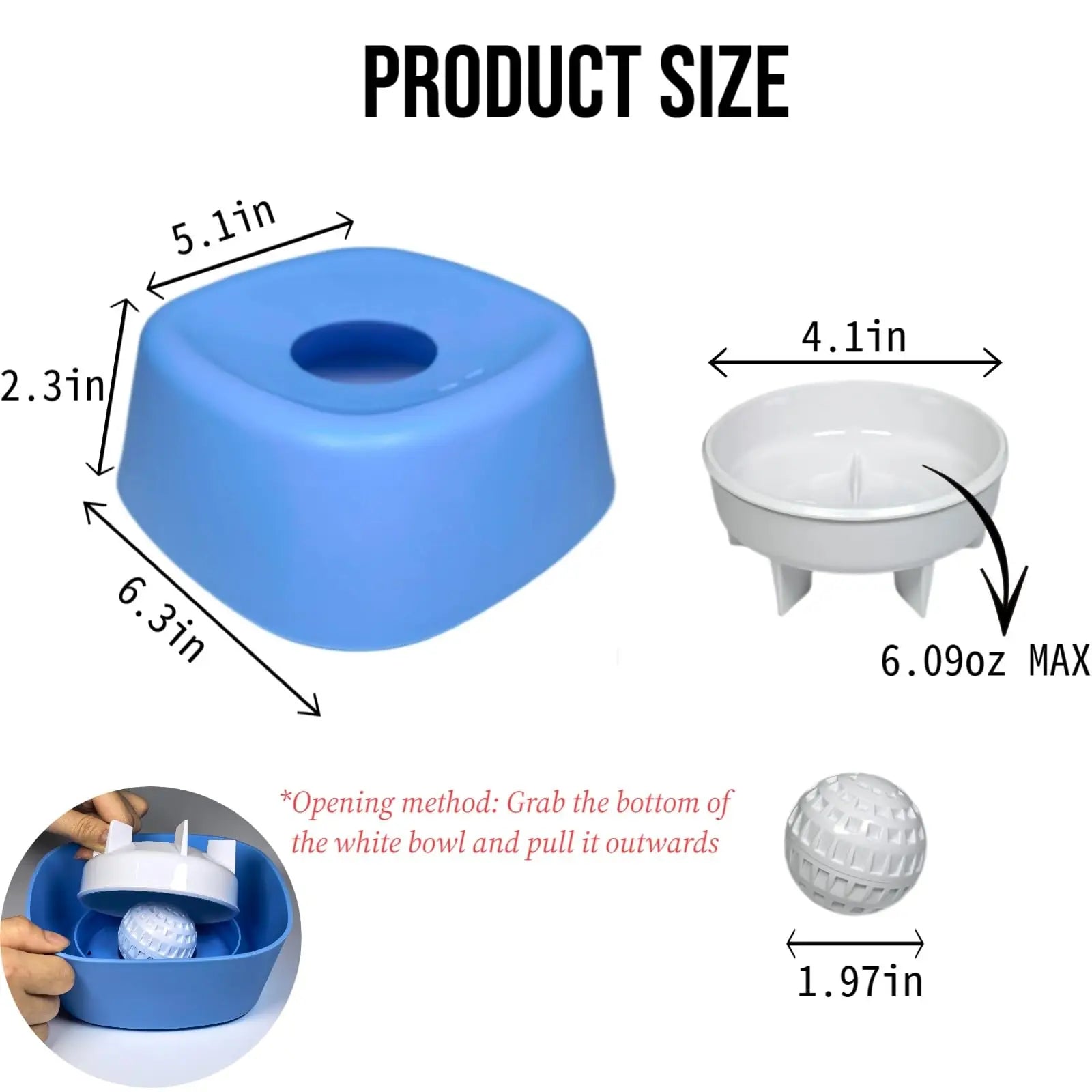 Gamelle anti-glouton pour chien & chat
