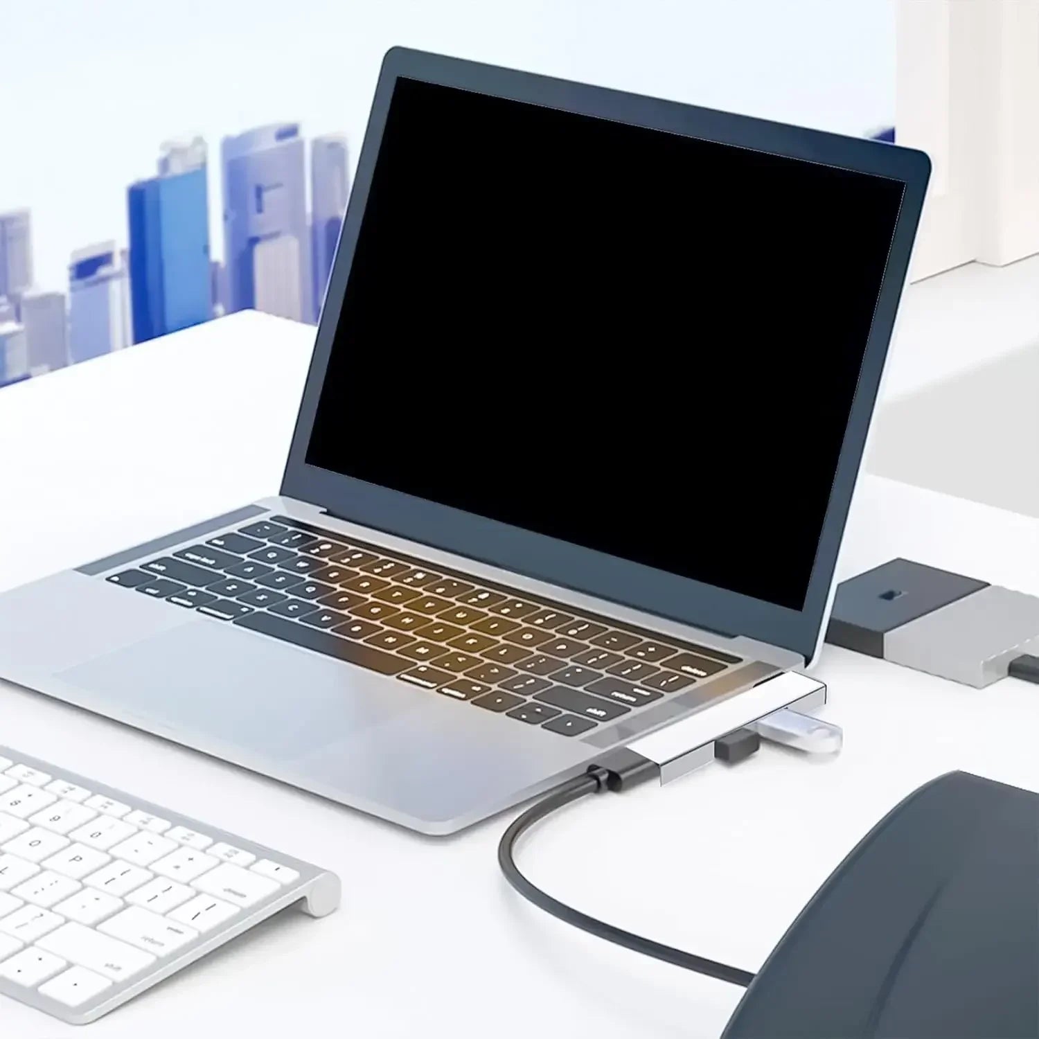 Hub USB-C multiport – station compacte